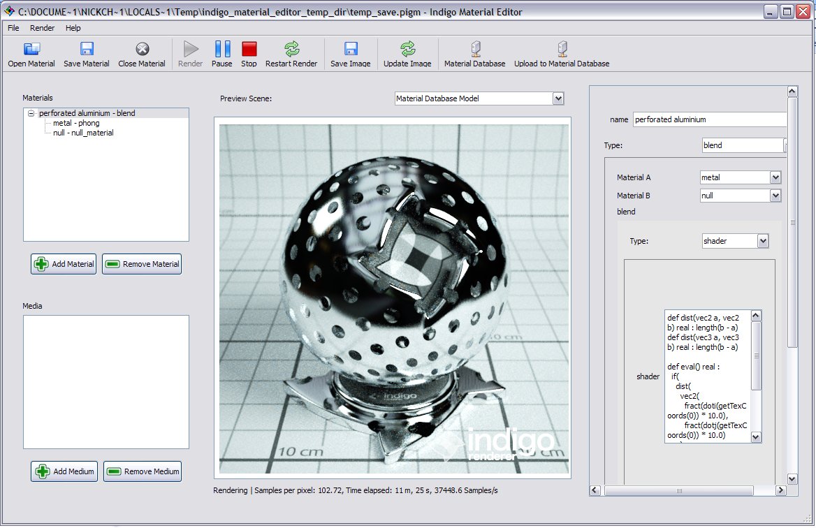 mat editor