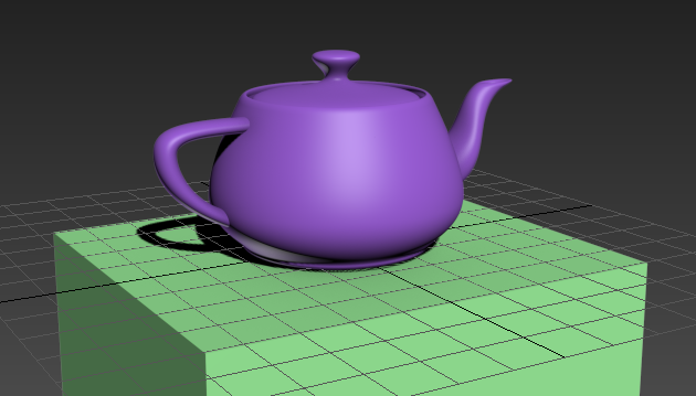 Simple boxes in 3ds Max viewport