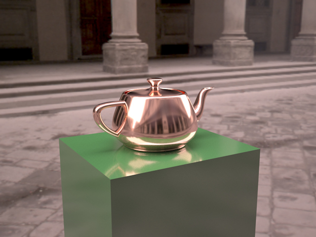 Teapot on a pedestal