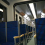 Empty ET-425 Train By Night