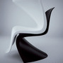 Studio render- Panton Chair