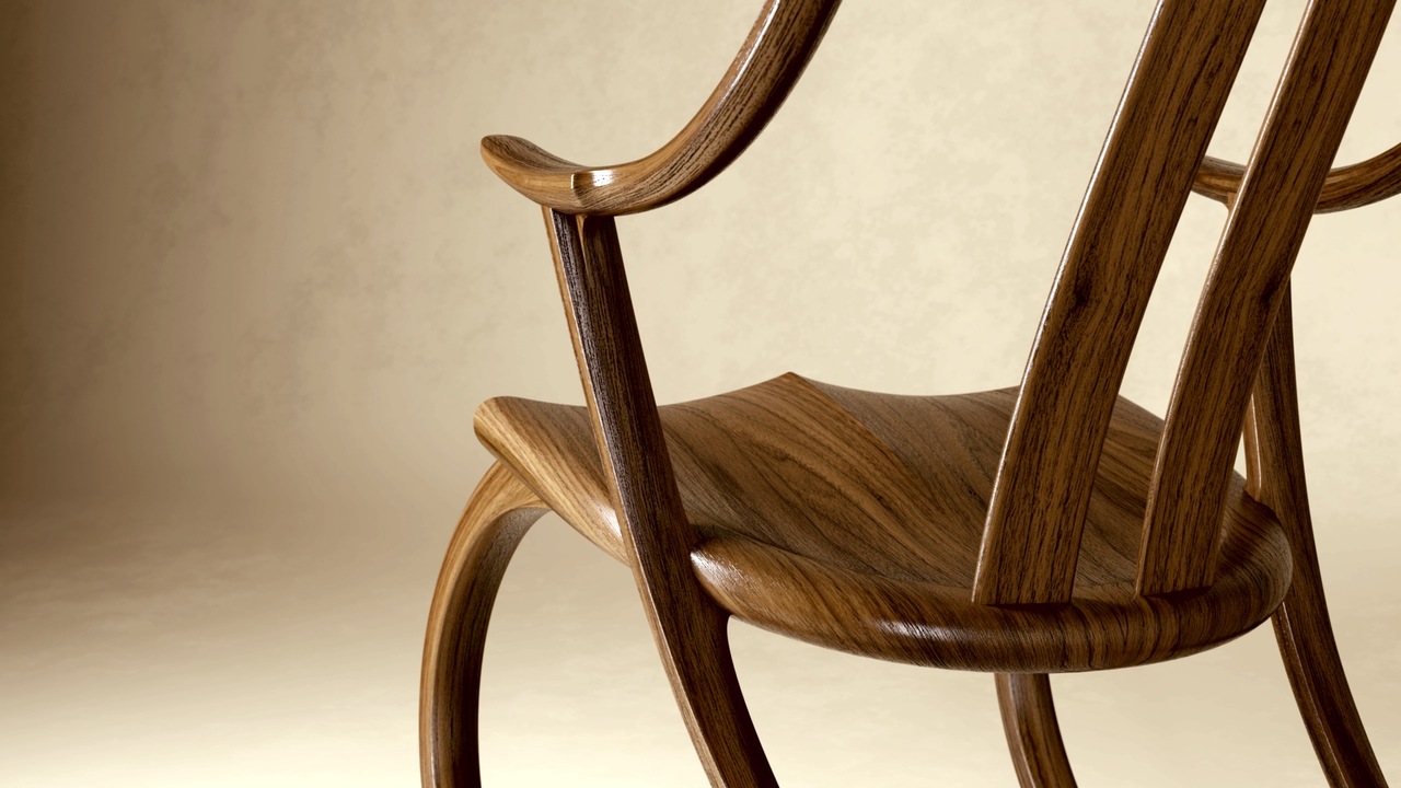 Rocking Chair - DAvid Haig - close-up