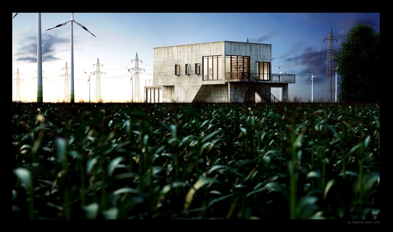Concrete house