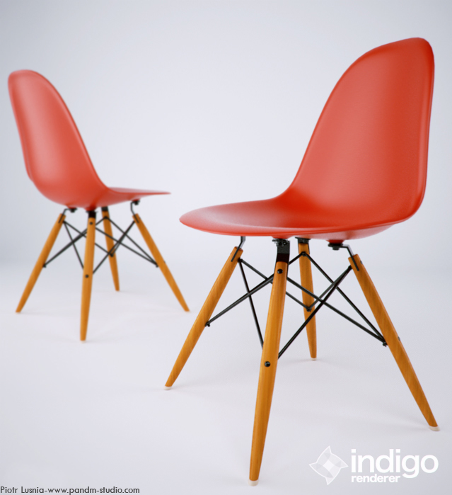 Eames Plastic Side Chair DSW