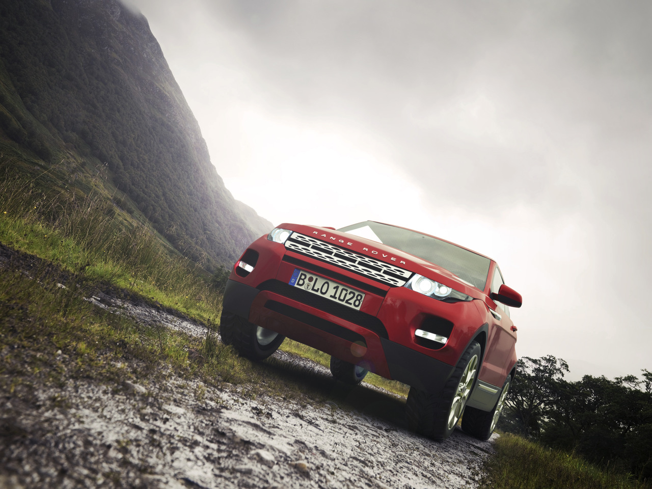 Range Rover closeup