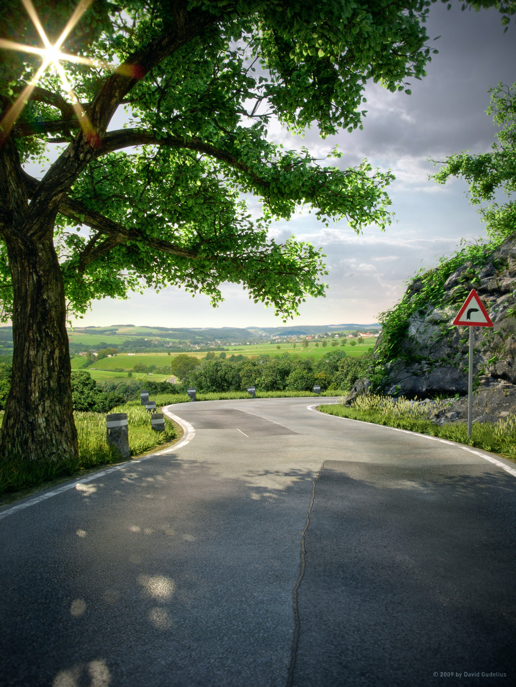 German Country Road